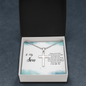 To My Son - Stainless Steel Cross
