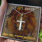 I Am Enough - Stainless Steel Cross