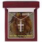 I Am Enough - Stainless Steel Cross