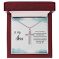 To My Son - Stainless Steel Cross