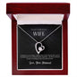 To My Gorgeous Wife - Forever Love Necklace