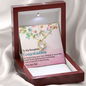 To My Daughter Congratulations - Forever Love Necklace