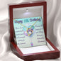 Happy 18th Birthday - Forever Love Necklace
