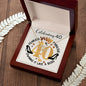 Celebrating 40 - Everlasting Love Necklace