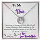 To My Niece (Uncle) - Lucky Charm Necklace