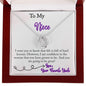 To My Niece (Uncle) - Lucky Charm Necklace
