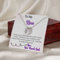 To My Niece (Uncle) - Lucky Charm Necklace