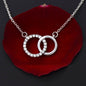 To My Sister, Unbreakable Bond - Perfect Pair Necklace