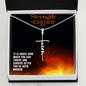 Strength - Faith Cross Necklace