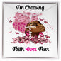 Faith Over Fear - Faith Cross Necklace
