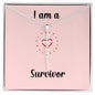 I am a Survivor - Faith Cross Necklace