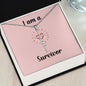 I am a Survivor - Faith Cross Necklace