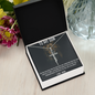 To My Son - Faith Cross Necklace