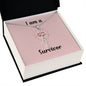 I am a Survivor - Faith Cross Necklace