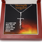 Strength - Faith Cross Necklace