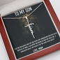 To My Son - Faith Cross Necklace
