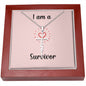 I am a Survivor - Faith Cross Necklace
