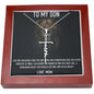 To My Son - Faith Cross Necklace