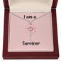 I am a Survivor - Faith Cross Necklace