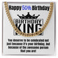 Happy 50th Birthday - Cuban Link