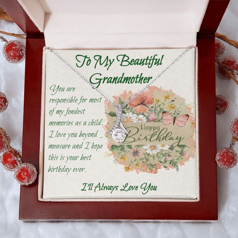 To My Beautiful Grandmother - Alluring Necklace