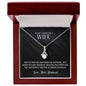 To My Gorgeous Wife - Alluring Necklace
