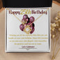 Happy 25th Birthday - Forever Love Necklace