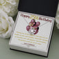 Happy 25th Birthday - Forever Love Necklace
