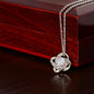 Strong and Strength - Love Knot Necklace