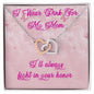 I Wear Pink For My Mom - Interlocking Hearts