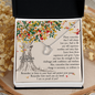 To Daughter, Remember - Delicate Heart Necklace