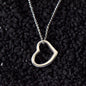 To Daughter, Remember - Delicate Heart Necklace
