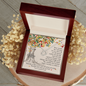 To Daughter, Remember - Delicate Heart Necklace