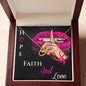 Still Fighting - Delicate Heart Necklace