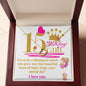 15th Birthday Girl - Delicate Heart Necklace
