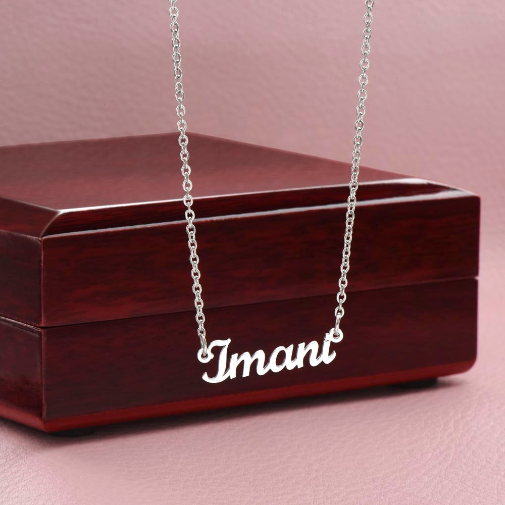 To My Amazing Granddaughter - Custom Name Necklace