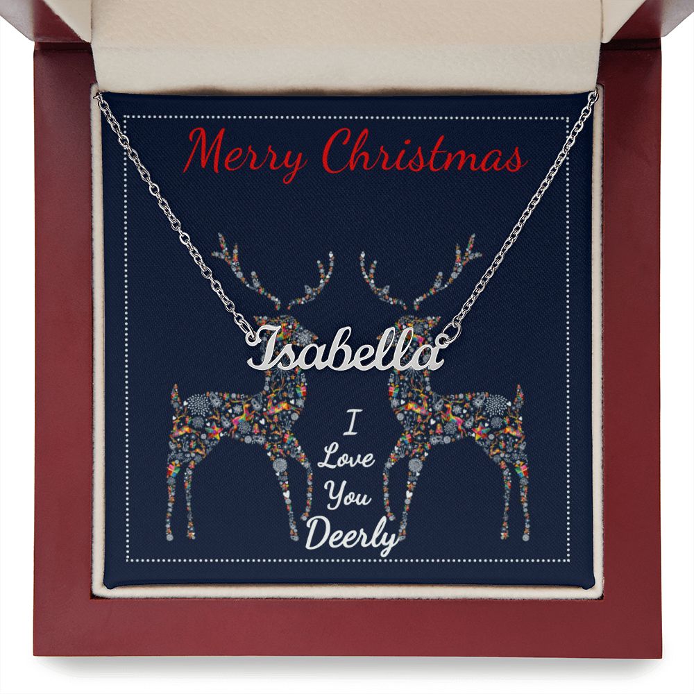 Love You Deerly - Custom Name
