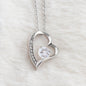 To My Soulmate - Forever love Heart Necklace