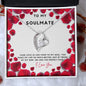 To My Soulmate - Forever love Heart Necklace