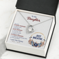 To My Daughter - Forever Love Necklace