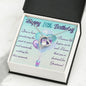 Happy 18th Birthday - Forever Love Necklace