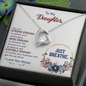 To My Daughter - Forever Love Necklace