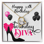 Birthday Diva 30 - Forever Love Necklace