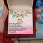 To My Daughter Congratulations - Forever Love Necklace