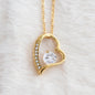 To My Soulmate - Forever love Heart Necklace
