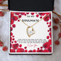 To My Soulmate - Forever love Heart Necklace