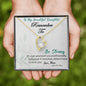 Remember To My Daughter - Forever Love Necklace