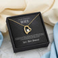 To My Gorgeous Wife - Forever Love Necklace