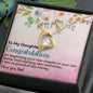 To My Daughter Congratulations - Forever Love Necklace