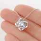 Gift For Aunt - Love Knot Necklace